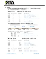 Preview for 38 page of RTA 460ECMRS-NNA4 Product User Manual