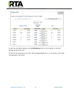 Preview for 33 page of RTA 460ECUS-NNA4 Product User Manual