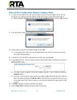 Preview for 22 page of RTA 460ETCBM-NNA1 Product User Manual