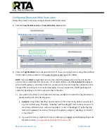 Preview for 23 page of RTA 460ETCMM-NNA4 Product User Manual