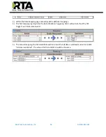 Preview for 54 page of RTA 460ETCMM-NNA4 Product User Manual