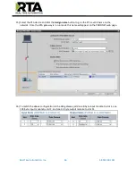 Preview for 46 page of RTA 460ETCPS Product User Manual