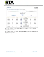 Preview for 35 page of RTA 460MRSBMS Product User Manual