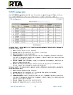 Preview for 24 page of RTA 460MRSTCP Product User Manual