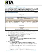 Preview for 36 page of RTA 460MRSTCP Product User Manual