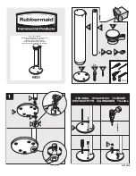 Preview for 5 page of Rubbermaid Infinity 9W31 Manual