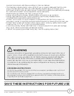 Preview for 3 page of RugDoctor 93407 User Manual