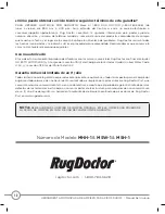 Preview for 24 page of RugDoctor MHH-1 User Manual