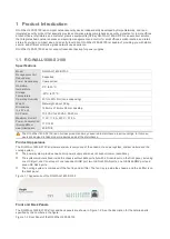 Preview for 4 page of Ruijie Networks RG-WALL1600-S3100 Hardware  Installation And Reference Manual