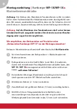 Preview for 2 page of Rumberger WP-1X Mounting Instructions