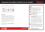 Preview for 2 page of Runva 750CCA Quick Start Manual