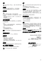 Preview for 41 page of Rupes RH323 Manual