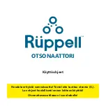 Ruppell OZONATOR Manual preview