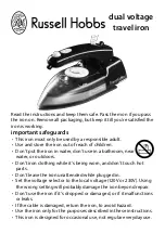 Preview for 1 page of Russell Hobbs 14856 Instructions