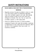 Preview for 9 page of Russell Hobbs Honeycomb RHMM715 Manual