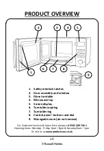 Preview for 14 page of Russell Hobbs Luna RHMDL801 User Manual