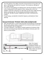 Preview for 8 page of Russell Hobbs RH54FR3FZ146B Instruction Manual