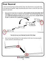 Preview for 12 page of Russell Hobbs RH55FZ142 Instruction Manual