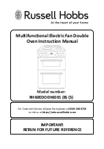 Preview for 1 page of Russell Hobbs RH60EDOEH6001 B Instruction Manual