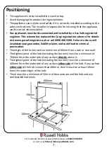 Preview for 7 page of Russell Hobbs RH60GH401 Instruction Manual