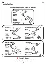 Preview for 11 page of Russell Hobbs RH60GH401 Instruction Manual