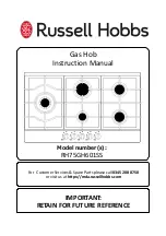 Russell Hobbs RH75GH601SS Instruction Manual preview