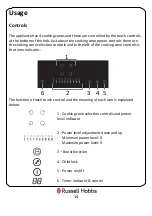 Preview for 14 page of Russell Hobbs RH77IH501B Instruction Manual