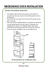 Preview for 18 page of Russell Hobbs RHBM2001 User Manual