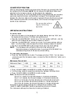 Preview for 5 page of Russell Hobbs RHBM30G Instructions And Warranty