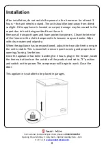 Preview for 8 page of Russell Hobbs RHCF142B Instruction Manual