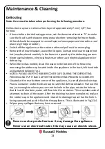 Preview for 13 page of Russell Hobbs RHCF292B Instruction Manual