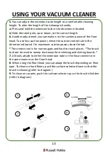 Preview for 13 page of Russell Hobbs RHCV3011 Manual