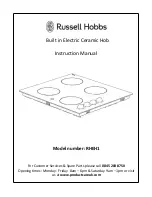 Preview for 1 page of Russell Hobbs RHEH1 Instruction Manual
