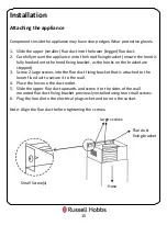 Preview for 15 page of Russell Hobbs RHGCH902B Instruction Manual