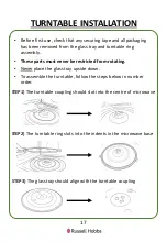 Preview for 17 page of Russell Hobbs RHM2061B User Manual