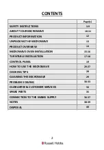 Preview for 2 page of Russell Hobbs RHM2086SS-SB User Manual