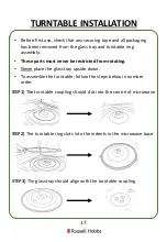 Preview for 17 page of Russell Hobbs RHM2086SS-SB User Manual