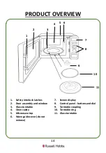 Preview for 14 page of Russell Hobbs RHM2563 User Manual