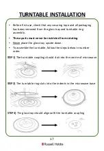 Preview for 17 page of Russell Hobbs RHM2563 User Manual