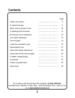 Preview for 2 page of Russell Hobbs rhm2574 User Manual