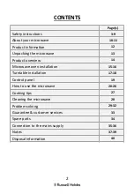 Preview for 2 page of Russell Hobbs RHMD712B User Manual