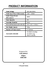 Preview for 12 page of Russell Hobbs RHMD804 User Manual