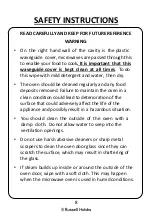 Preview for 8 page of Russell Hobbs RHMM701B User Manual