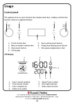 Preview for 10 page of Russell Hobbs RHPYRO6503B SS Instruction Manual