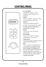 Preview for 19 page of Russell Hobbs RHRETMD706 User Manual