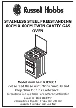 Preview for 1 page of Russell Hobbs RHTGC1 Instruction Manual