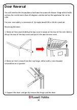 Preview for 10 page of Russell Hobbs RHUCFZ3B Instruction Manual