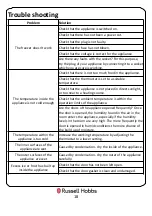 Preview for 18 page of Russell Hobbs RHUCFZ3B Instruction Manual