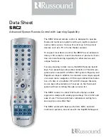 Preview for 1 page of Russound SRC2_DATA Datasheet