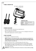 Preview for 4 page of RUSTA 900701280101 Manual